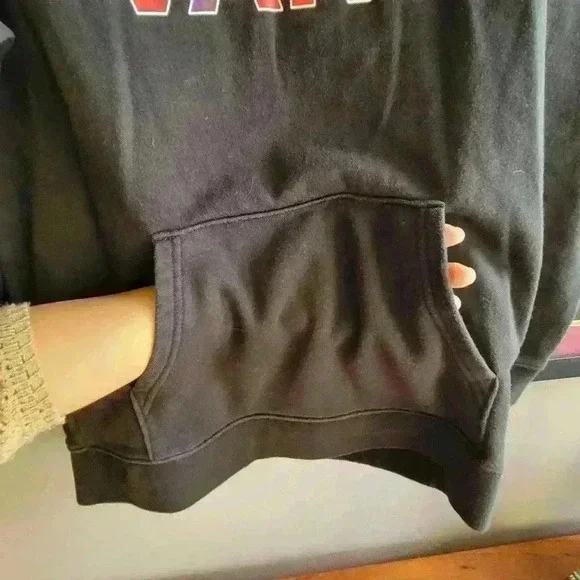 VANS Classic Tie-Dye Logo Boys Hoodie Size Large Color Black Long Sleeve - Picture 3 of 8